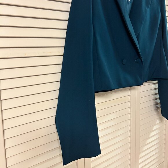 New. Elli White France Short Blazer: Size M - Picture 4 of 13